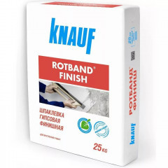 Ротбанд-Финиш 25кг гипсовая шпаклевка Ротбанд-Финиш 25кг гипсовая шпаклевка